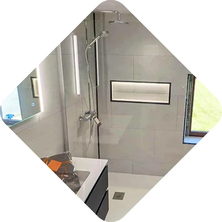Rénovation complète d’une salle de bain par GC Travaux